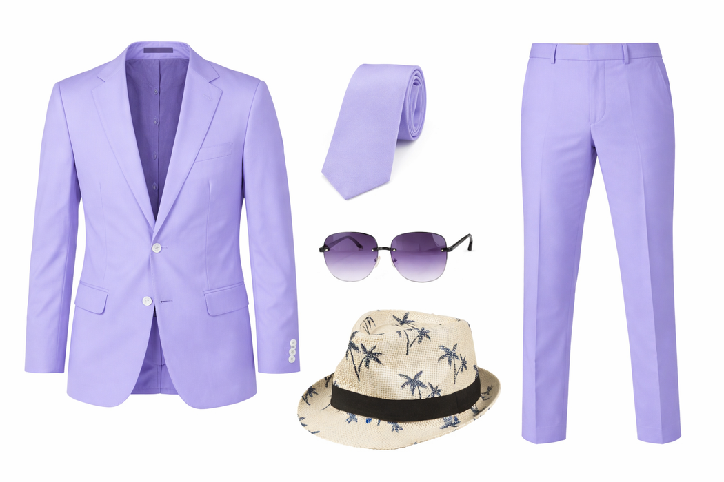 Combiset Toppers Miami Vice summer chic Heren