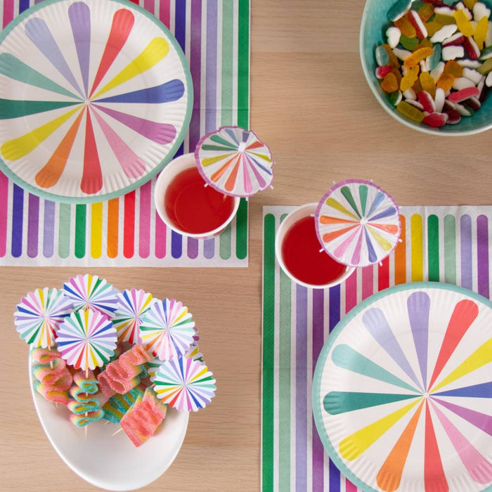 Servetten Stripetastic 33x33cm 20st
