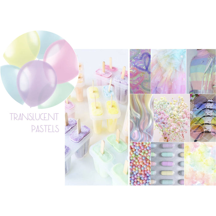Ballonnen mix van kleuren - biologisch afbreekbaar