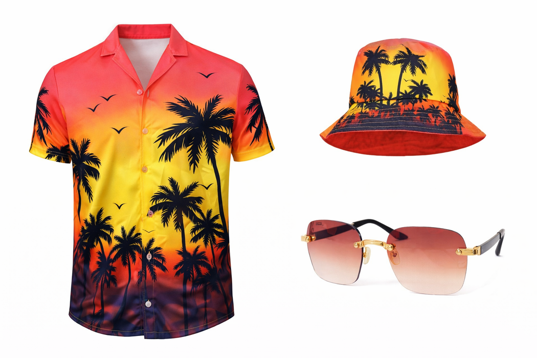 Combiset Miami Vice Toppers set unisex