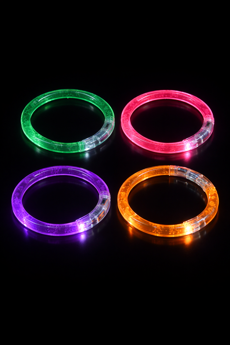 Neon LED Armbanden set van 4