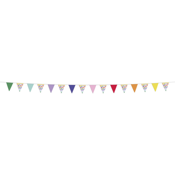 Vlaggenlijn Stripetastic Papier 6m