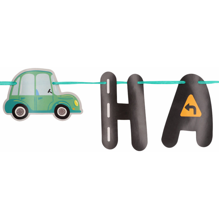 Letterslinger Wacky Wheels Happy Birthday