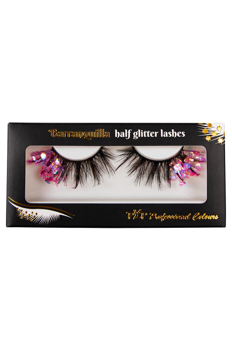 PXP Wimpers Fluoriserend glitter Barranquilla stijl