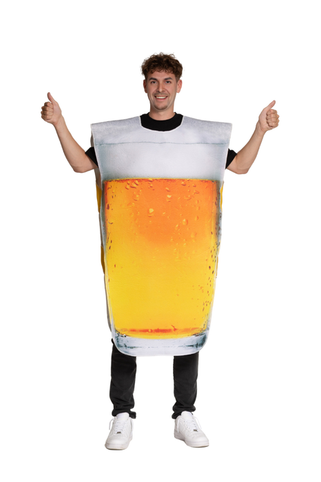 Funkostuum Bierglas