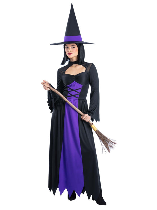 Heksenkostuum Bewitched Paars Dames