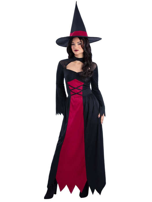 Heksenkostuum Bewitched Rood Dames