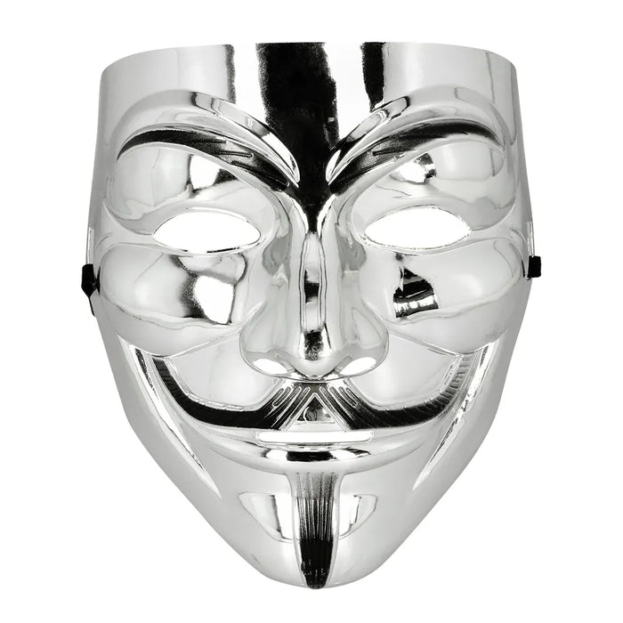 Gezichtsmasker Protest Zilver