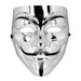 Gezichtsmasker Protest Zilver