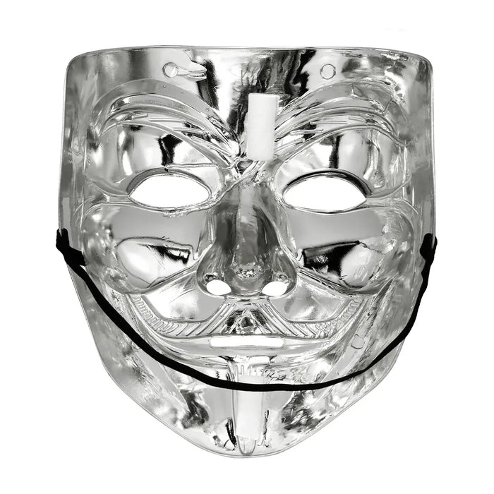 Gezichtsmasker Protest Zilver