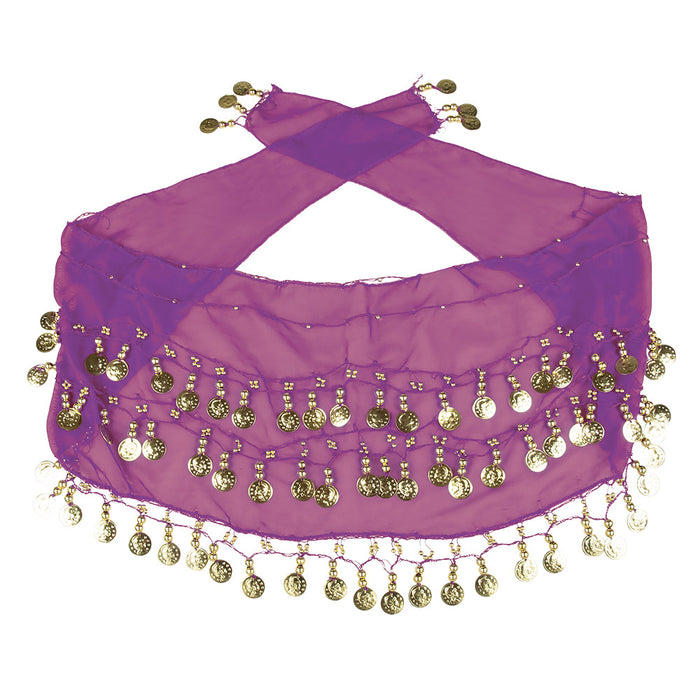 Set Belly dance paars