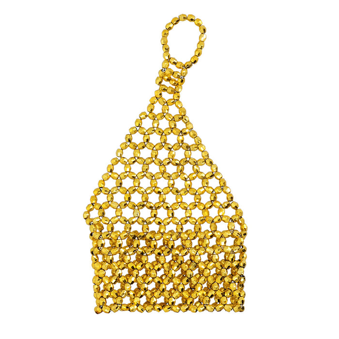 Handschoen Flapper goud