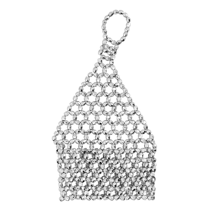 Handschoen Flapper zilver