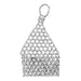Handschoen Flapper zilver