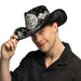 Hoed cowboy Crystal zwart