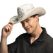 Hoed cowboy Crystal beige
