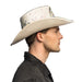 Hoed cowboy Crystal beige