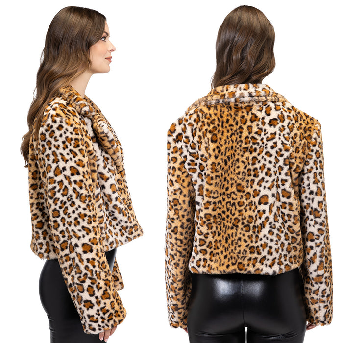 Jasje Fluffy luipaard (M/L)