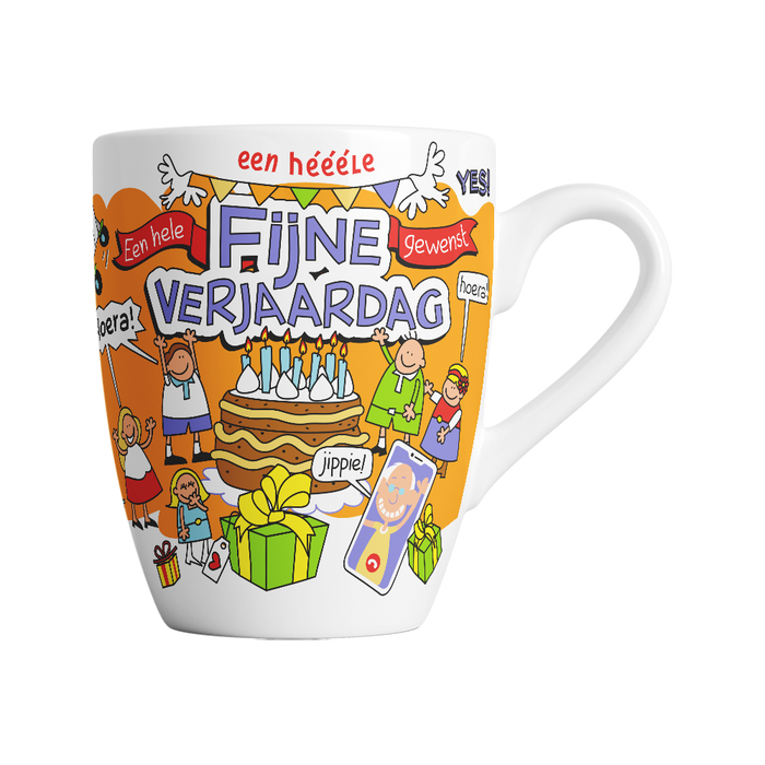 Mok Cartoon - Fijne Verjaardag