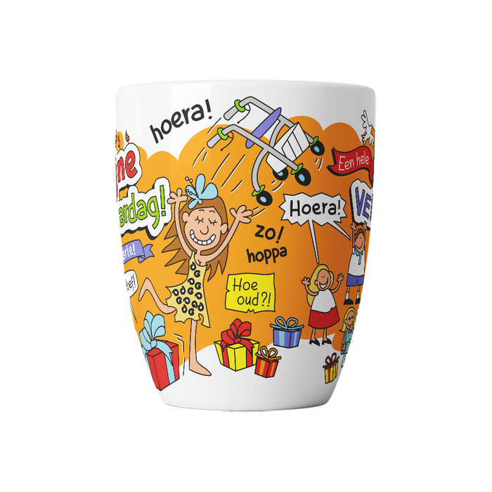 Mok Cartoon - Fijne Verjaardag