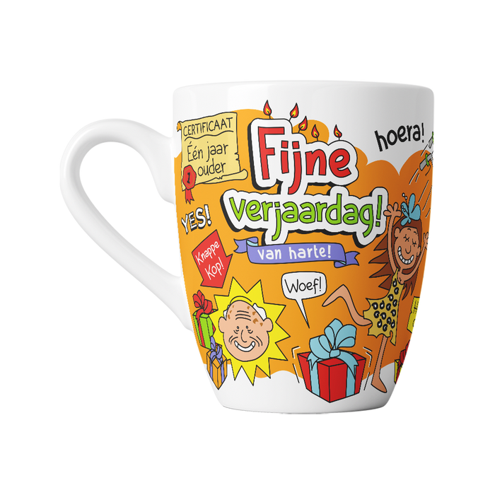 Mok Cartoon - Fijne Verjaardag