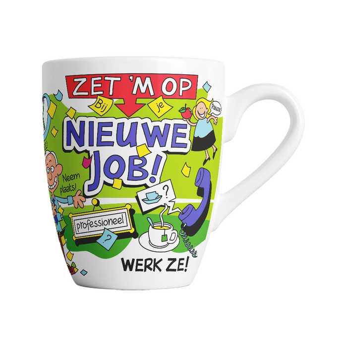 Mok Cartoon - Nieuw werk