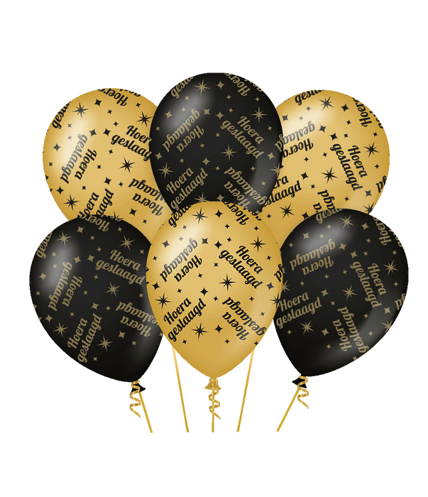 Ballonnen classy Geslaagd