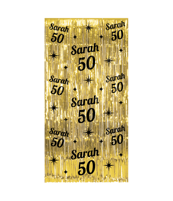 Deurgordijn Classy Sarah 50 jaar