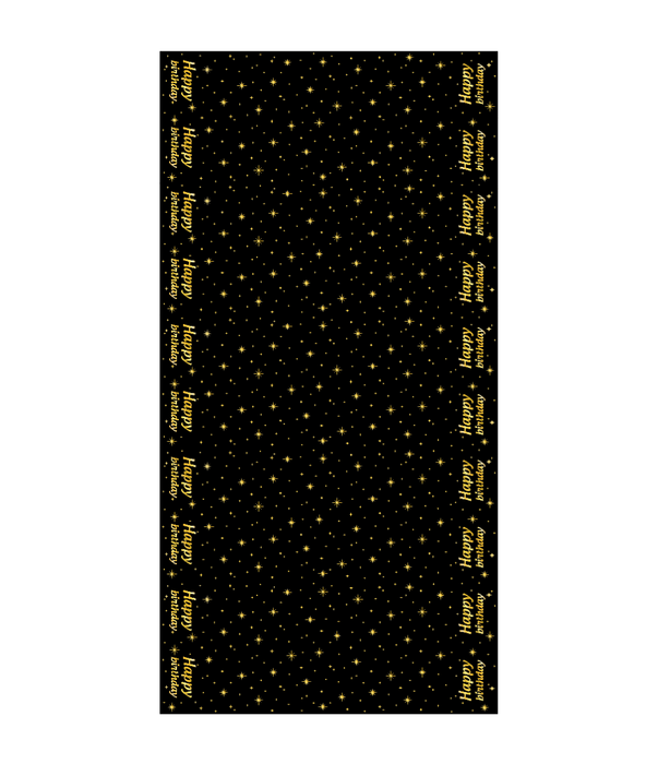 Tafelkleed Classy Happy Birthday