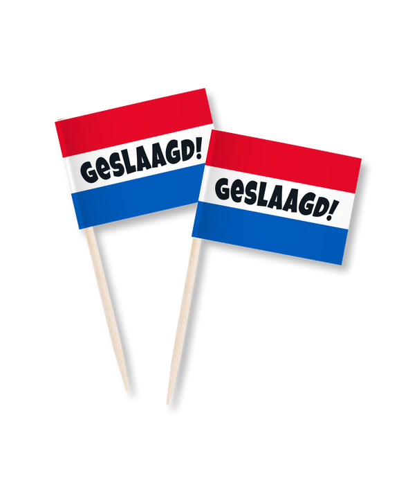 Prikkers Geslaagd rwb 50st