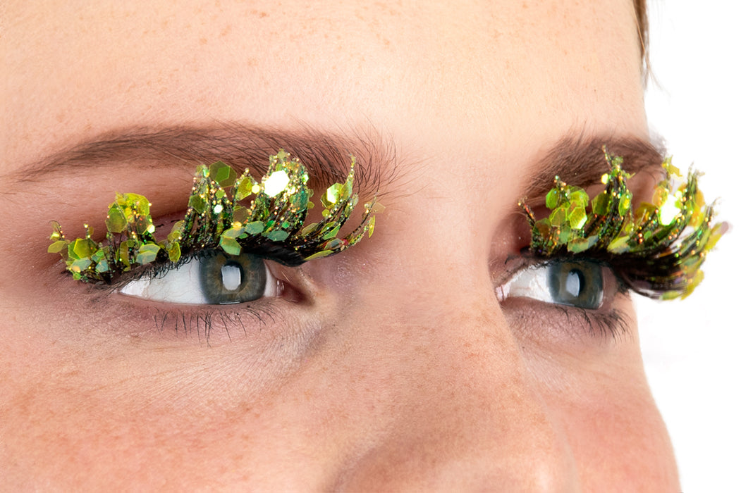 PXP Wimpers Fluoriserend glitter Calypso stijl