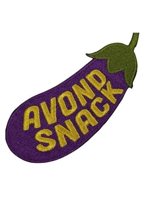 Aubergine Avond Snack - Carnavals Embleem