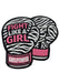 Fight Like A Girl - Carnavals Embleem