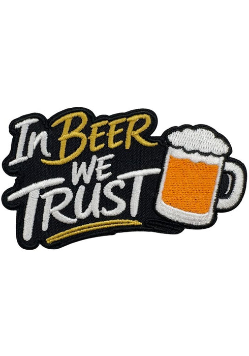 In Beer We Trust - Carnavals Embleem