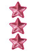 Sterren Pailletten Roze - Carnavals Embleem