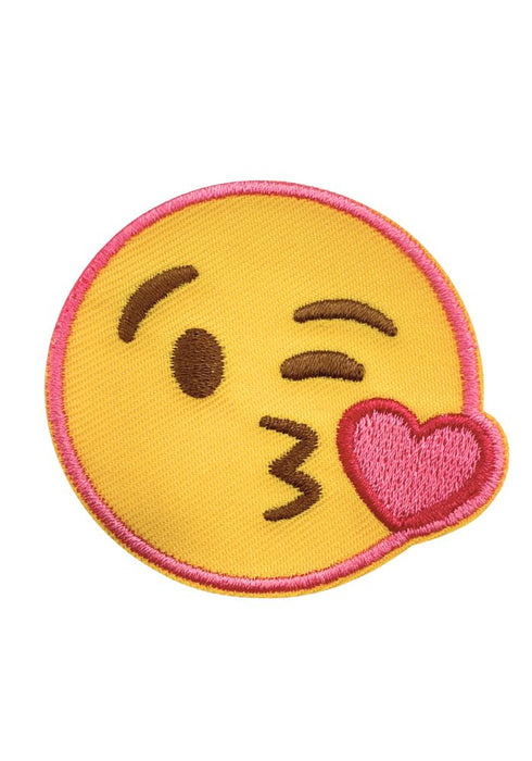 Emoji Kussend - Carnavals Embleem
