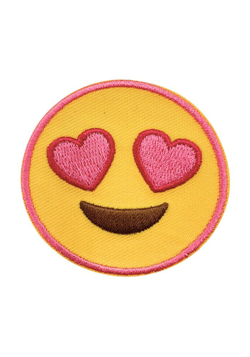 Emoji Hartjes Ogen - Carnavals Embleem