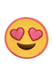 Emoji Hartjes Ogen - Carnavals Embleem