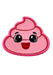 Emoji Roze Drol - Carnavals Embleem
