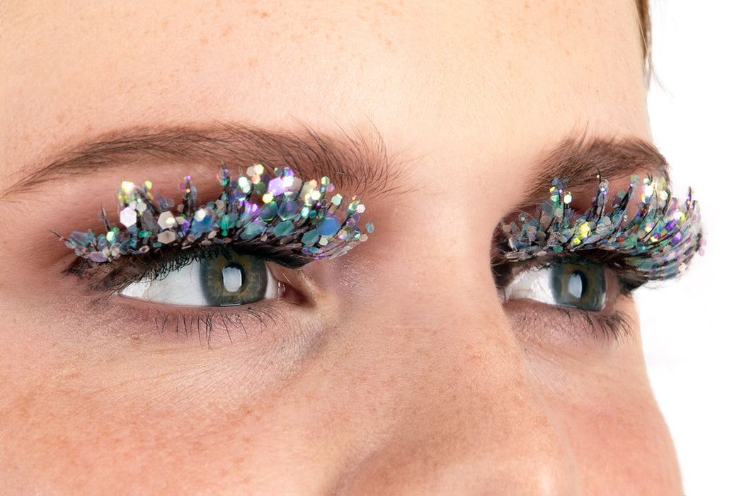 PXP Wimpers Fluoriserend glitter Calypso stijl