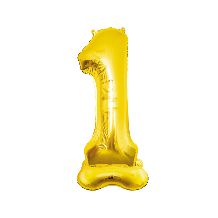 Cijfer Ballon Goud 150cm