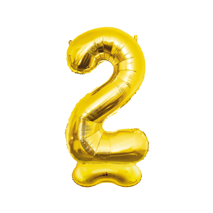 Cijfer Ballon Goud 150cm