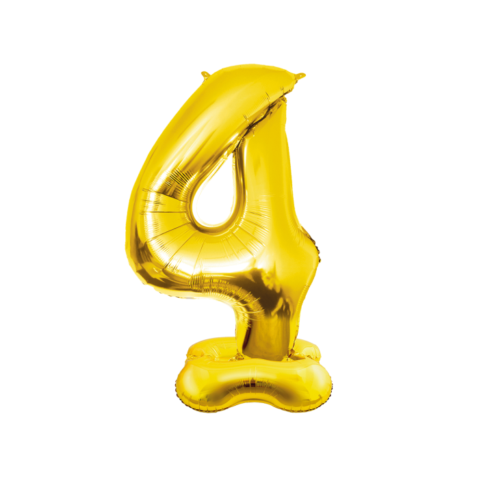 Cijfer Ballon Goud 150cm