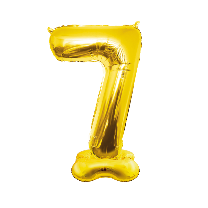 Cijfer Ballon Goud 150cm