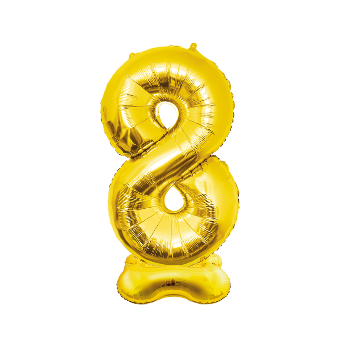 Cijfer Ballon Goud 150cm