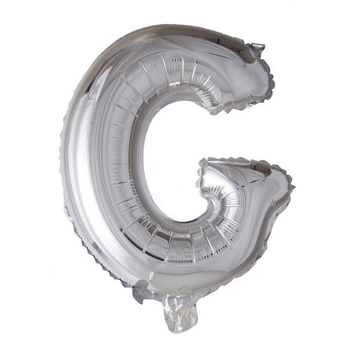 Folieballon Mini 41cm G Zilver