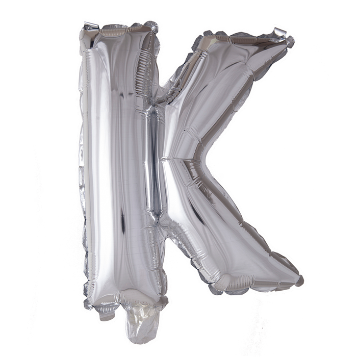 Folieballon Mini 41cm K Zilver