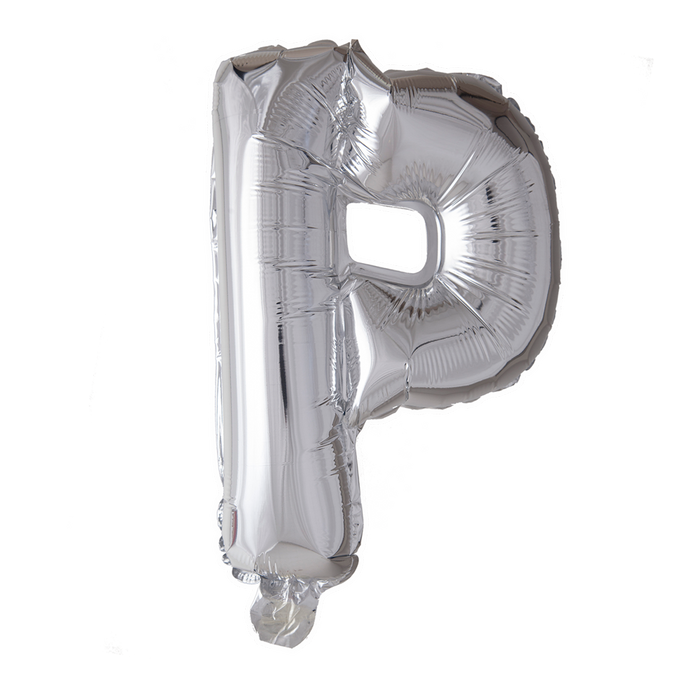 Folieballon Mini 41cm P Zilver
