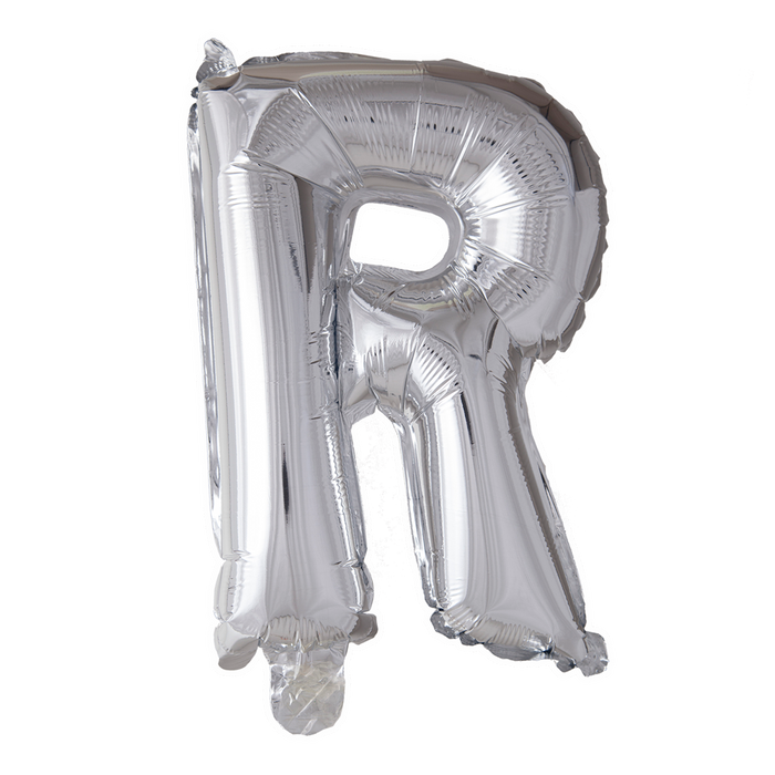 Folieballon Mini 41cm R Zilver