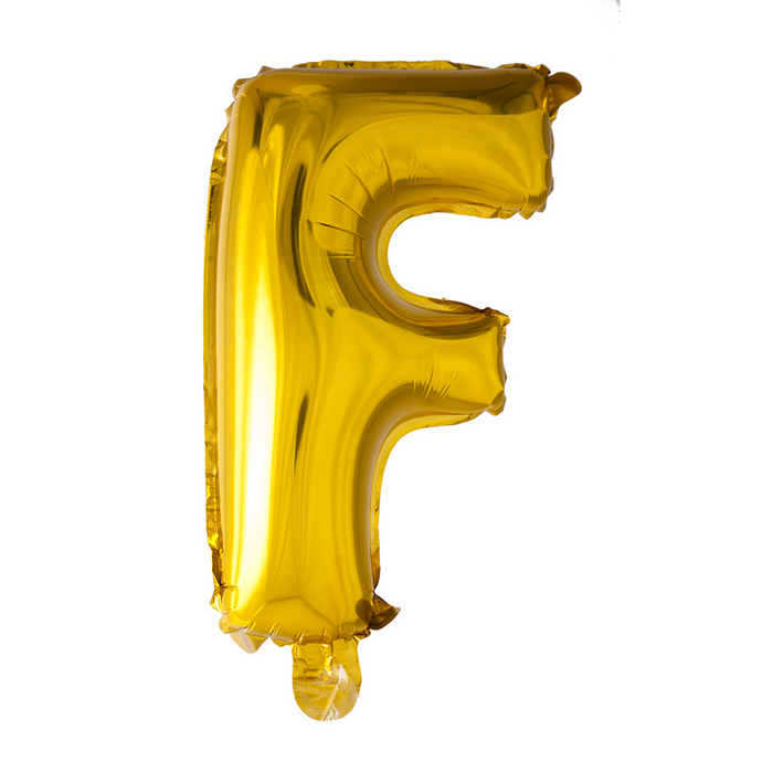 Folieballon Mini 41cm F Goud